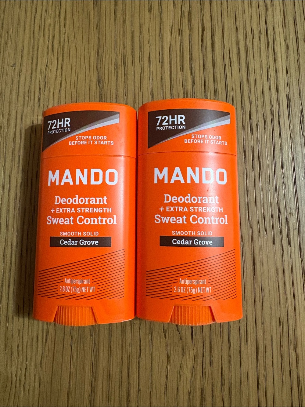 Cedar Grove Sweat Control Deodorant — Orange